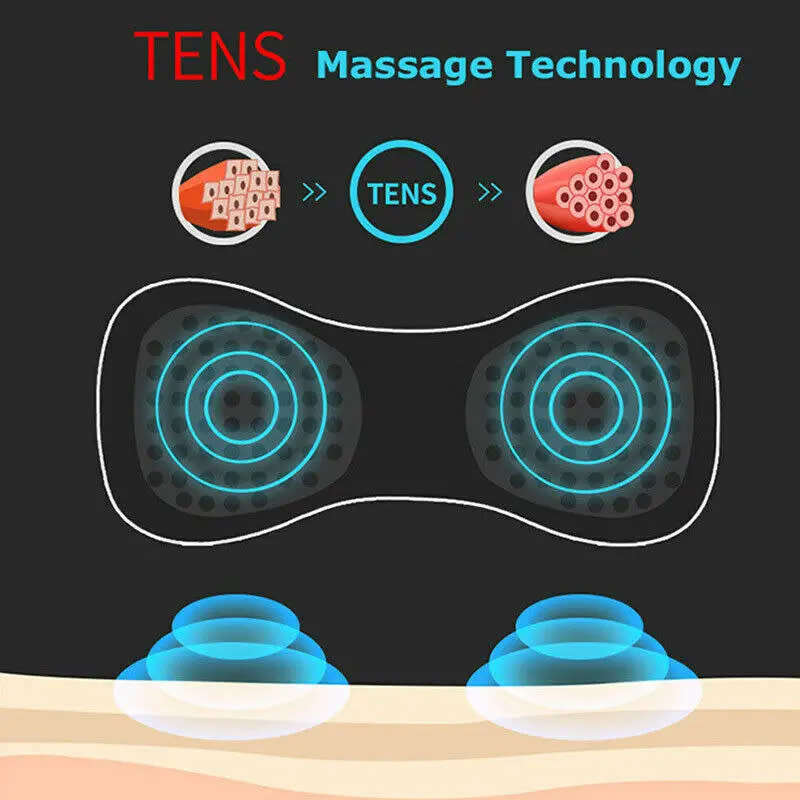 EMS Portable Shoulder and Neck Pulse Physiotherapy Instrument Mini Massage Patch