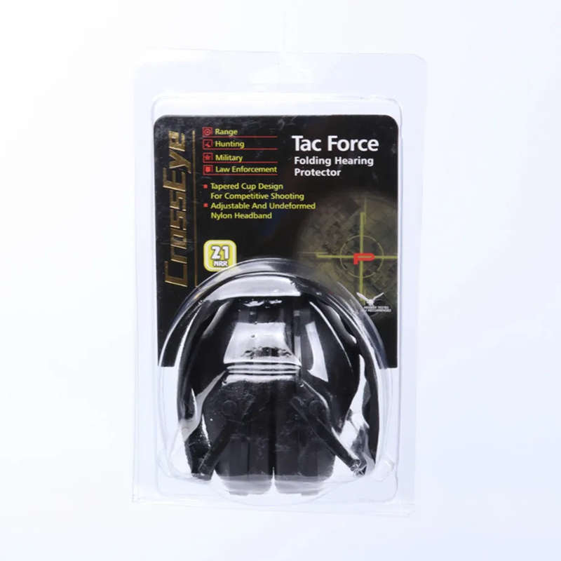 Sports Anti-Noise Folding Headphones Field Tactical Training Shooting CS Ear Defenders