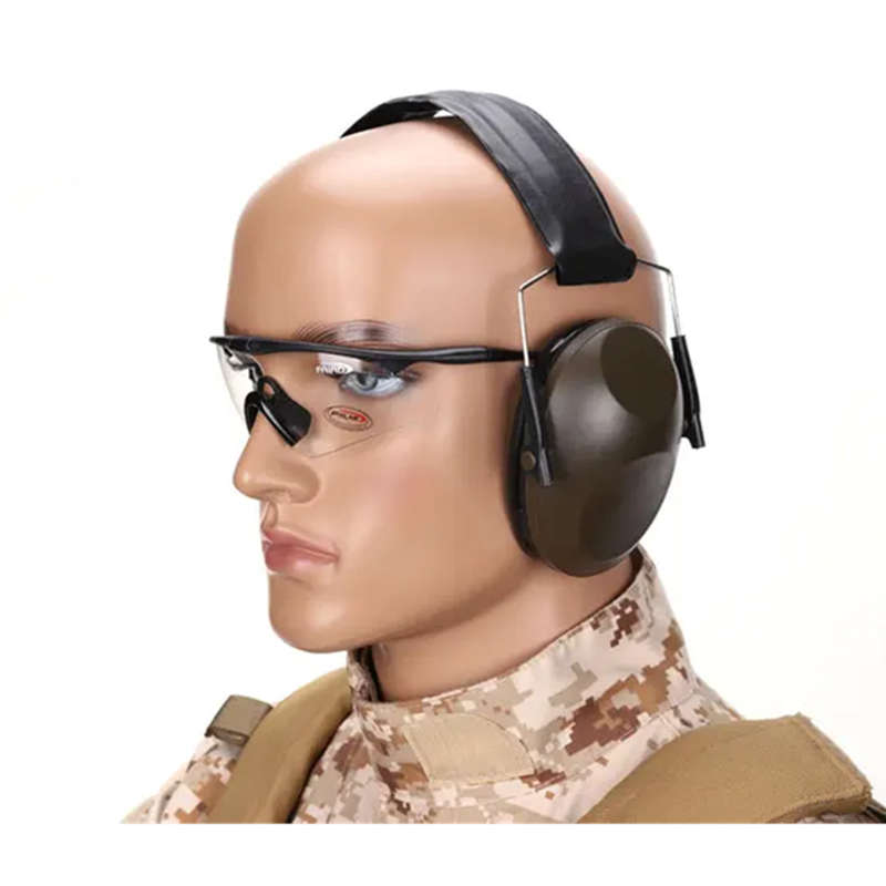 Sports Anti-Noise Folding Headphones Field Tactical Training Shooting CS Ear Defenders