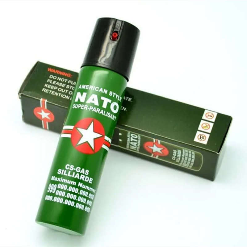 110ML Self-Defense Pepper Spray Tear Gas Safety Combination