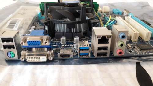 Gigabyte GA-B75M-D3H + Core i5 processor and 8GB DDR3 Ram