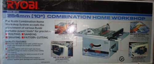 RYOBI COMBINATION HOME WORKSHOP