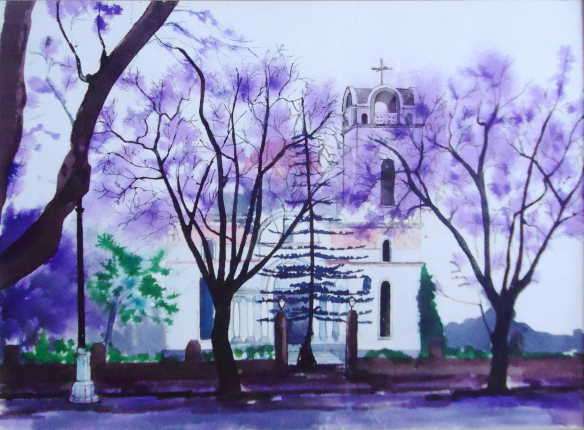 Rod Ward - watercolour painting