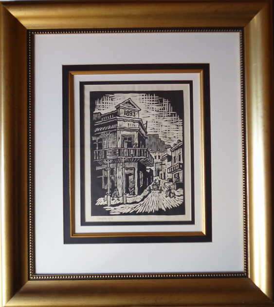 GREGOIRE BOONZAIER LINOCUT