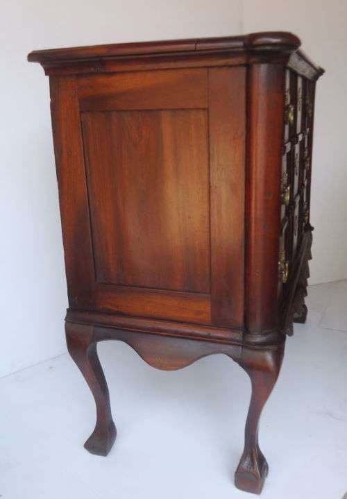 ANTIQUE STINKWOOD CHEST OF DRAWERS