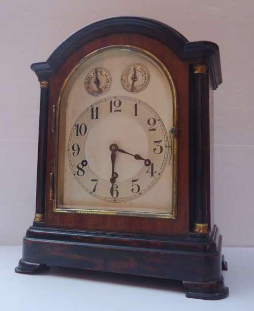 ANTIQUE WESTMINSTER GERMAN H.A.C MANTEL CLOCK