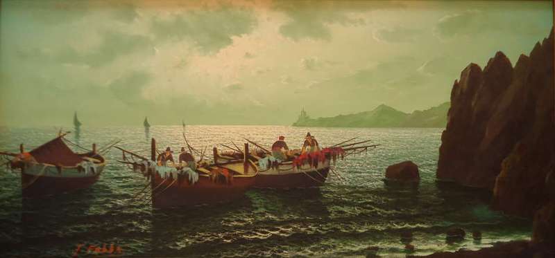 I. FABBRI (ITALIAN 20TH. CENTURY) - OFF CAPRI