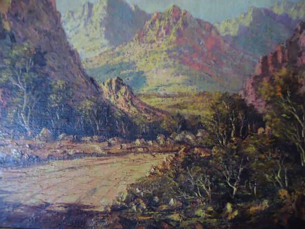VINTAGE OIL PAINTING