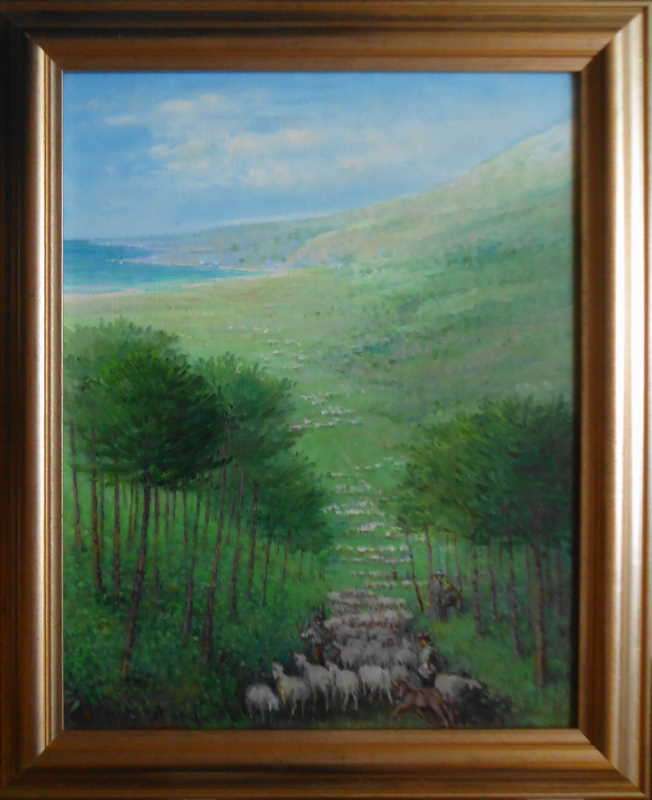 ITALIAN OIL PAINTING