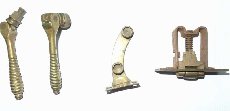 VINATGE BRASS WINDOW HANDLES & OTHER WINDOW HARDWARE