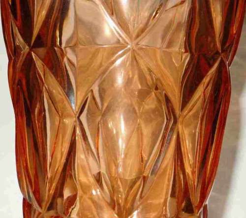 LARGE SKLO UNION GLASS VASE 