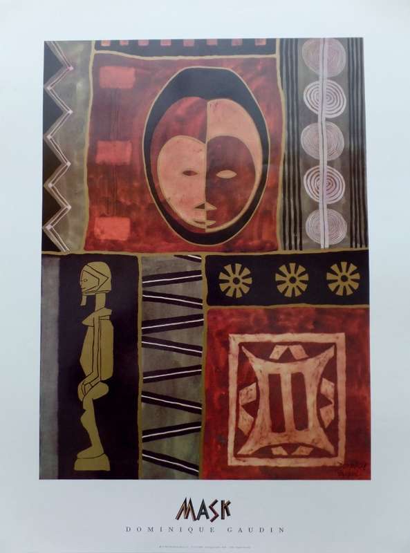 DOMINIQUE GAUDIN X 2 PRINTS - MASK I & II