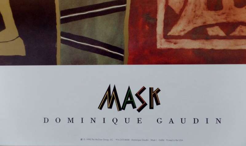 DOMINIQUE GAUDIN X 2 PRINTS - MASK I & II