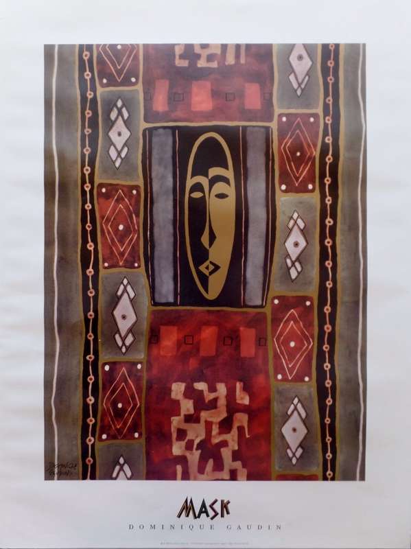 DOMINIQUE GAUDIN X 2 PRINTS - MASK I & II