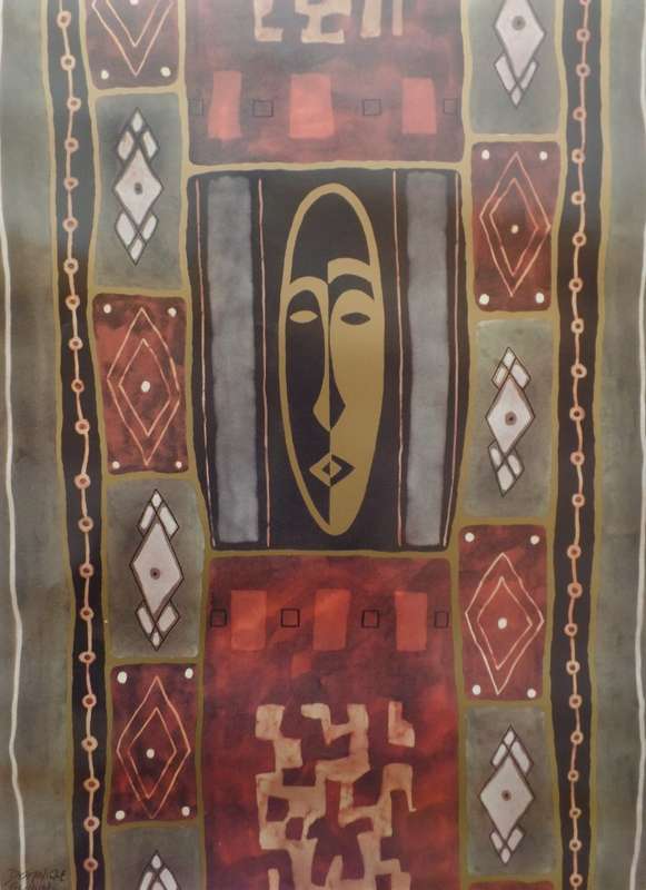 DOMINIQUE GAUDIN X 2 PRINTS - MASK I & II