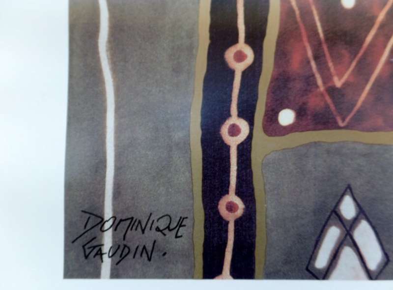 DOMINIQUE GAUDIN X 2 PRINTS - MASK I & II