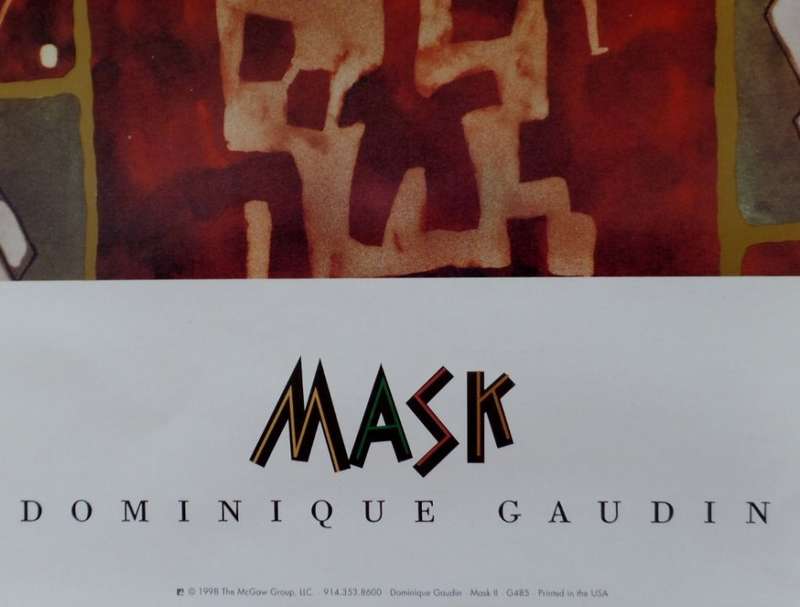 DOMINIQUE GAUDIN X 2 PRINTS - MASK I & II