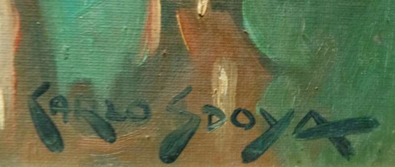 CARLO SDOYA (SA 1914-1996)