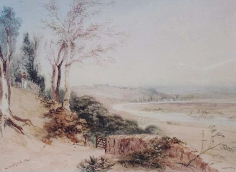 N. DANFORD  - WATERCOLOUR