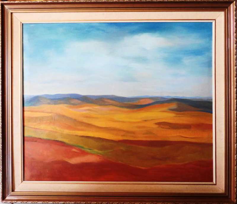 JAMES VICARY THACKWRAY - VERY LARGE SIZE - 96.5 CM x 81 CM!