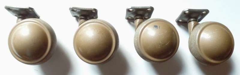 SHEPERD SWIVEL METAL HEAVY DUTY BALL CASTORS X 4