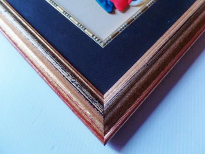 VINTAGE FRAMED SET OF FOUR CHINESE SILK APPLIQUE FIGURES