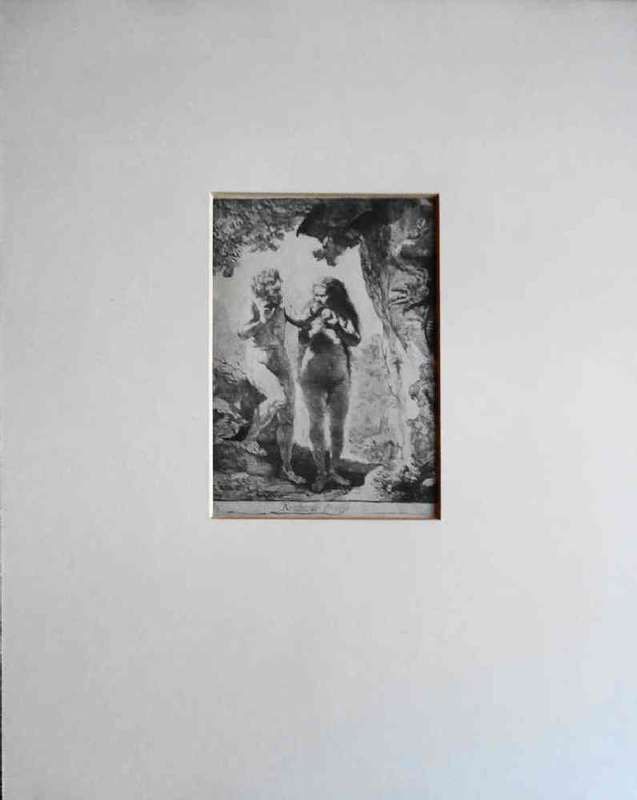 After Rembrandt - Adam and Eve