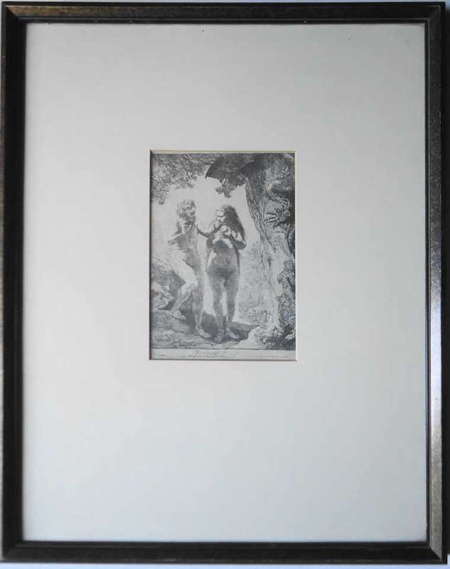 After Rembrandt - Adam and Eve