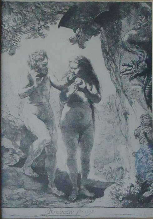 After Rembrandt - Adam and Eve