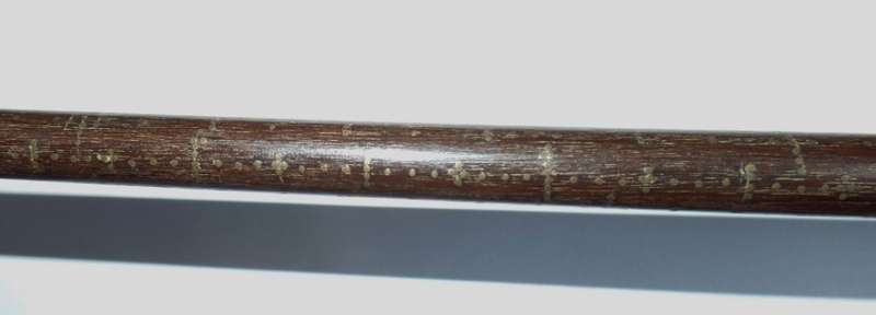 ANTIQUE CHINESE DACHING WEIGHING STEELYARD SCALE