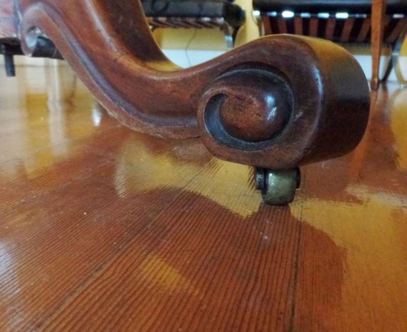 Antique tilt-top dining table