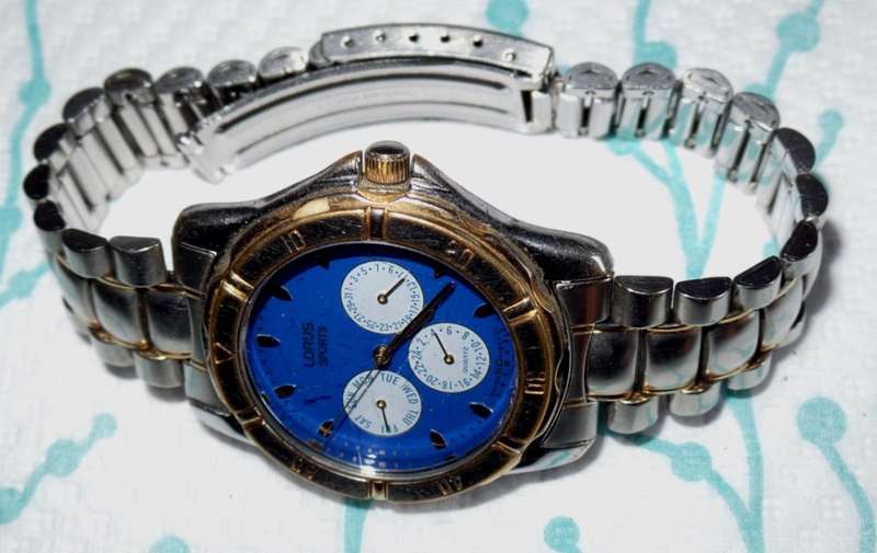 Lorus mens sports chronograph