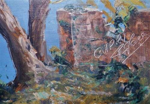 OIL PAINTING OF CAPRI