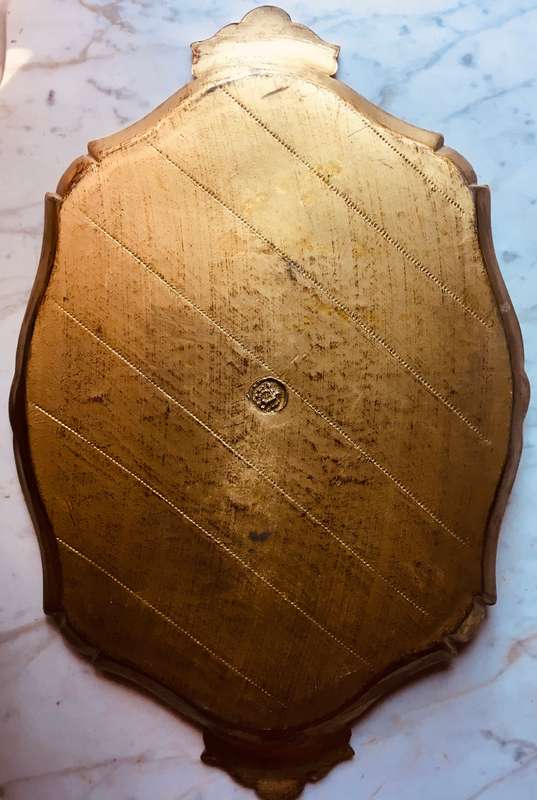 Vintage Florentine painted tray