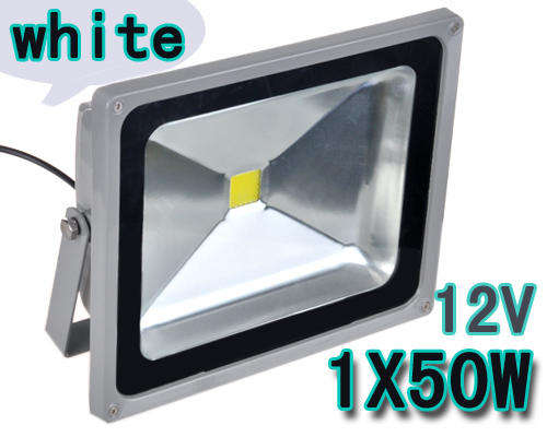 12 VOLT  50W LED Outdoor High Power Waterproof Flood Light