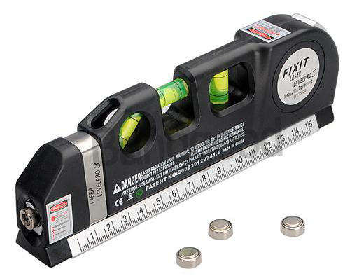 Laser Level Pro 3 with Tape Measure