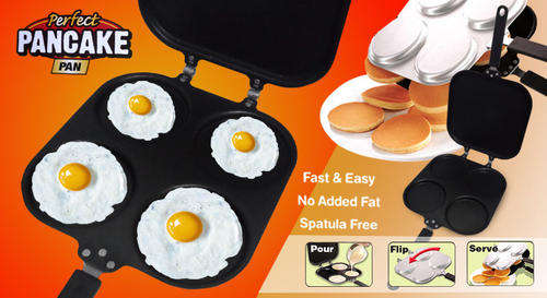 Make Perfect Pancakes Every Time with the Perfect Pancake Pan, Use it for