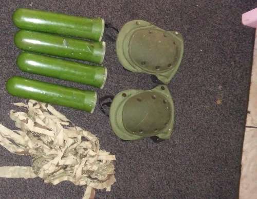 Paintball Knee Pads + 4 Pods + Camo for Marker