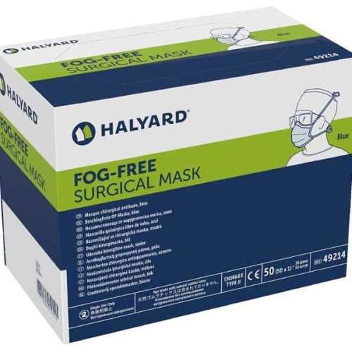 Halyard Surgical Mask - Box of 50 / Face Mask