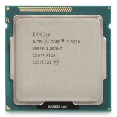 Intel® Core i3-3220 Processor 3.3GHz - Socket 1155 - 2 Core 4 Thread