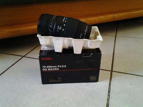 SIGMA 70-300mm F4-5.6 DG MACRO LENS,FOR CANON AF,FILTER SIZE 58