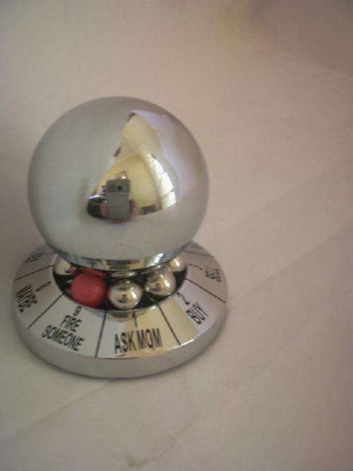 Metal Spin to Make a Decision Ball