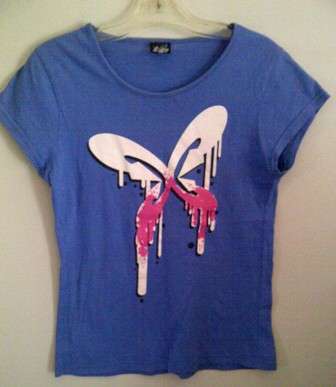 Lizzy Blue S/S T-Shirt - Size Large