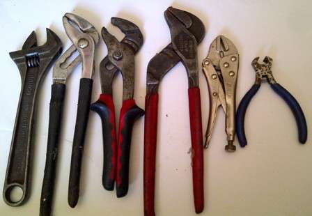 Six Different Types of Pliers