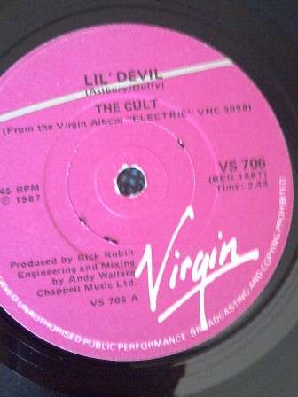 Lil'Devil - Cult Vinyl 7'Single VS 706 1987