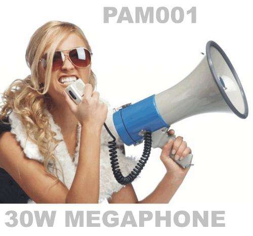30W MEGAPHONE LOUDHAILER