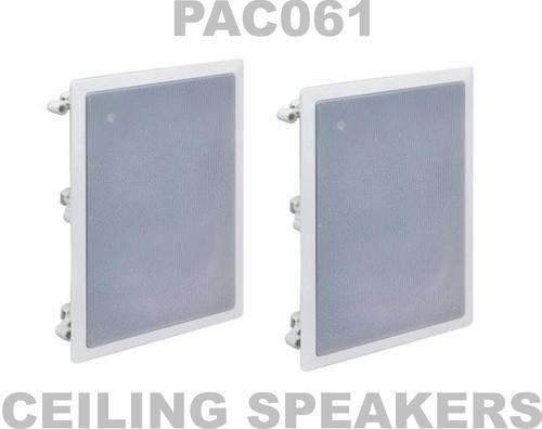 Rectangular ceiling  or in-wall loudspeakers