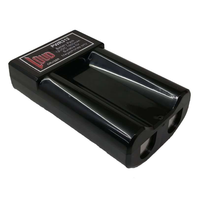 Loudcruiser 30W Handheld Megaphone with Rechargeable Battery Pack