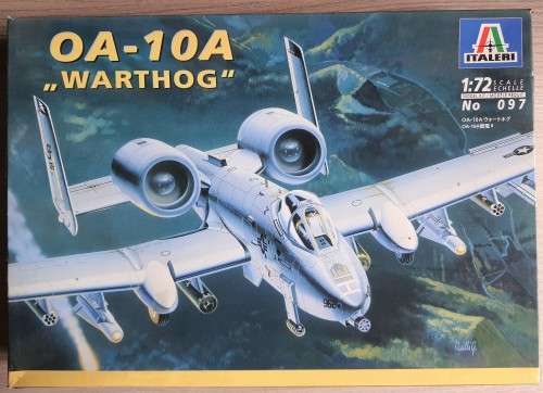 1998 Italeri OA-10A Warthog Model Plane