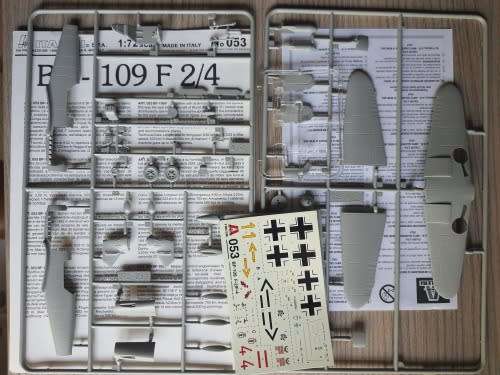 1995 Italeri Bf-109 F2/4 Messerschmitt Model Plane